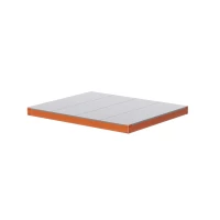 Ярус стеллажа Профи Т, металлический сплошной настил (1240Х1005 мм) HV Market