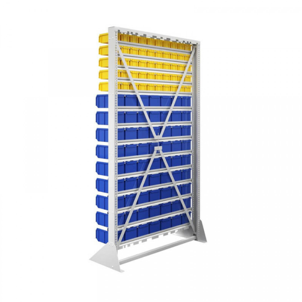 Стойка 1150х2000 односторонняя В1-05-09-00  (желтый/синий) HV Market