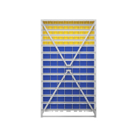 Стойка 1150х2000 односторонняя В1-05-09-00  (желтый/синий) HV Market