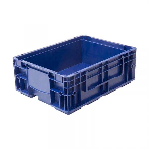 Пластиковый контейнер KLT 4315 универсальный синий, сплошной, 396х297х148 мм