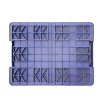 Пластиковый контейнер KLT 4315 универсальный синий, сплошной,  396х297х148 мм HV Market