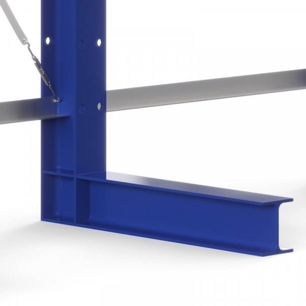 Дополнительная секция стеллажа консольного 1-стороннего 2500х940х1073