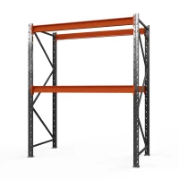 Стеллаж металлический ОПТИМА, 2000х2500х600 мм. Полки: 2 шт. без настила HV Market