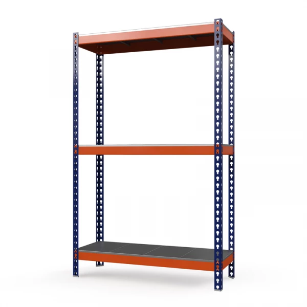 Стеллаж Профи Т (2000/1845/1005), 3 яруса металл оц., с усилителем