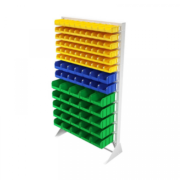 Стойка 1150х2000 односторонняя В1-06-02-05 (желтый/синий/зеленый)