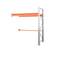 Секция приставная стеллажа металлического паллетного 2000х1800х1100 мм (85.1.5). Ярусы: пол+1 HV Market