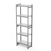 Стеллаж грузовой СГ Ультра (2000х1200х600) 5 ярусов, цинк HV Market