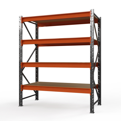 Стеллаж металлический ОПТИМА, 3500х2500х785 мм. Полки: 4 шт. фанера