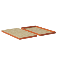 Ярус стеллажа Профи Т, фанерный настил с усилением (1845х1005 мм) HV Market