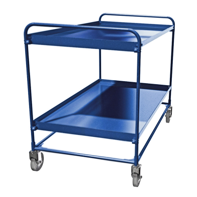 Тележка сервисная двухъярусная СТ 1 (500х800) колеса 125 мм болтовое крепление