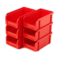 V-1 Пластиковый ящик красный, (171х102х75) 1 литр HV Market