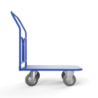 Тележка платформенная ТПТ (г/п 300 кг, 900x600 мм, колеса серая резина 125 мм) HV Market