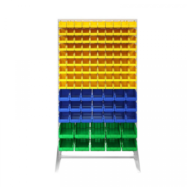 Стойка 1150х2000 односторонняя В1-10-03-02 (желтый/синий/зеленый)
