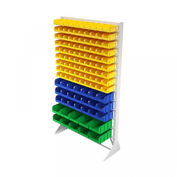 Стойка 1150х2000 односторонняя В1-10-03-02 (желтый/синий/зеленый)