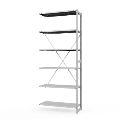 Приставная секция ТСУ Стеллаж (2200х1060х400) 6 полок