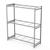 Стеллаж грузовой СГ Ультра (2500х2100х600) 3 яруса, без настила, для шин, дисков, колес HV Market