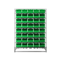 Стойка 1150х1500 односторонняя С1-00-00-08 (зеленый) HV Market