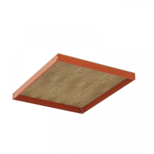 Ярус стеллажа Профи Т, фанерный настил (1240Х1005 мм)