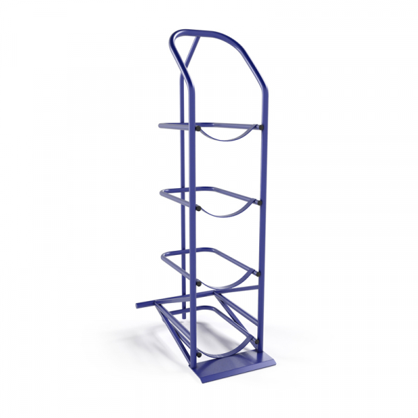 Тележка для перевозки 4-х баллонов с водой ВД 4 г/п 95 кг. без колес