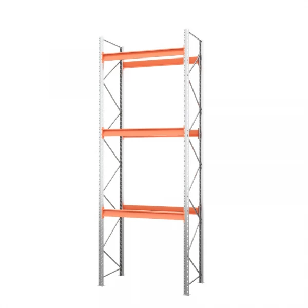 Стеллаж металлический паллетный 4500х1800х1100 мм (85.1.5). Ярусы: пол+3