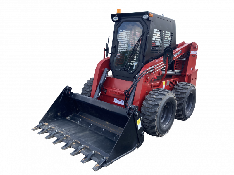 Мини-погрузчик QUADTRAC SSL95 MAX (950 кг кондиционер ковш 4-1)