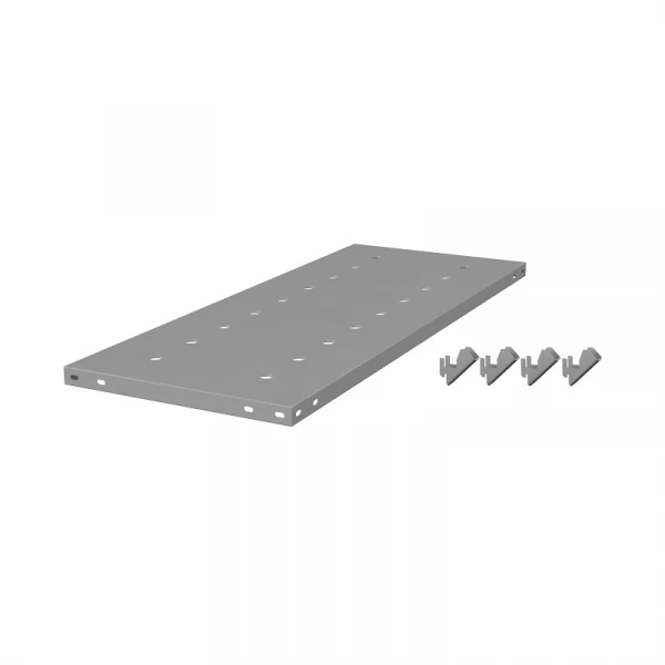 Полка ТСУ 700/600/150 перфорированная с кронштейнами, набор