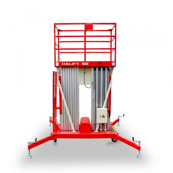 Телескопический двухмачтовый подъемник ZX-2-060 OXLIFT 6000 мм 200 кг HV Market