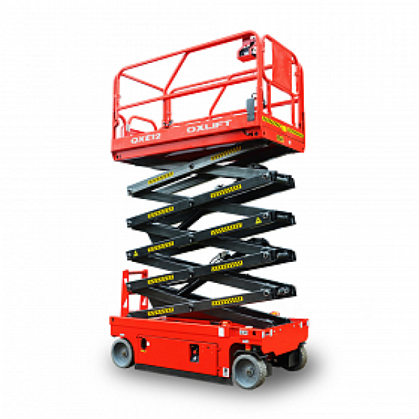 Самоходный ножничный подъемник QXE 12320H OXLIFT 10000 мм 320 кг