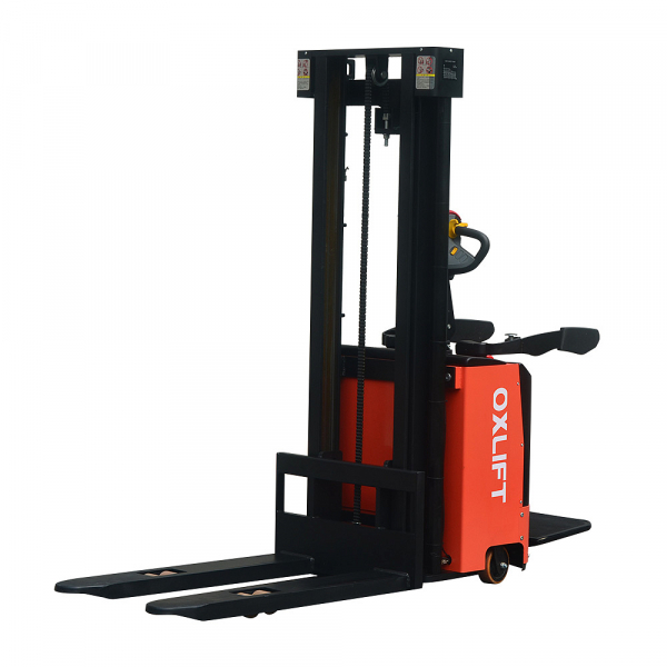 Самоходный штабелер OXLIFT BX20-4X 3600 мм 2000 кг с платформой для оператора с двумя гидроузлами