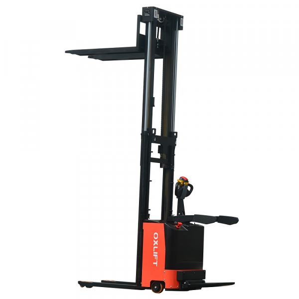 Самоходный штабелер OXLIFT BX20-4X 3600 мм 2000 кг с платформой для оператора с двумя гидроузлами