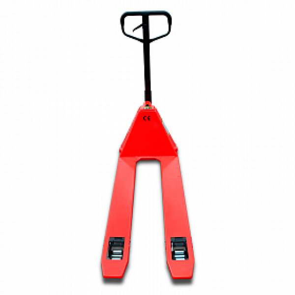 Ручная гидравлическая тележка низкопрофильная OXLIFT OX10-L35 35 мм 1000 кг