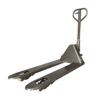 Ручная гидравлическая тележка из нержавеющей стали OXLIFT OX25-STEEL HV Market