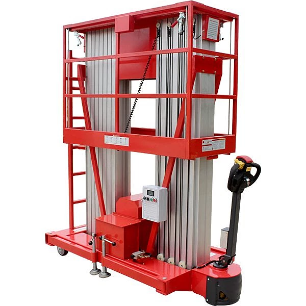 Самоходный телескопический двухмачтовый подъемник ZXE-2-120 OXLIFT 12000 мм 200 кг HV Market