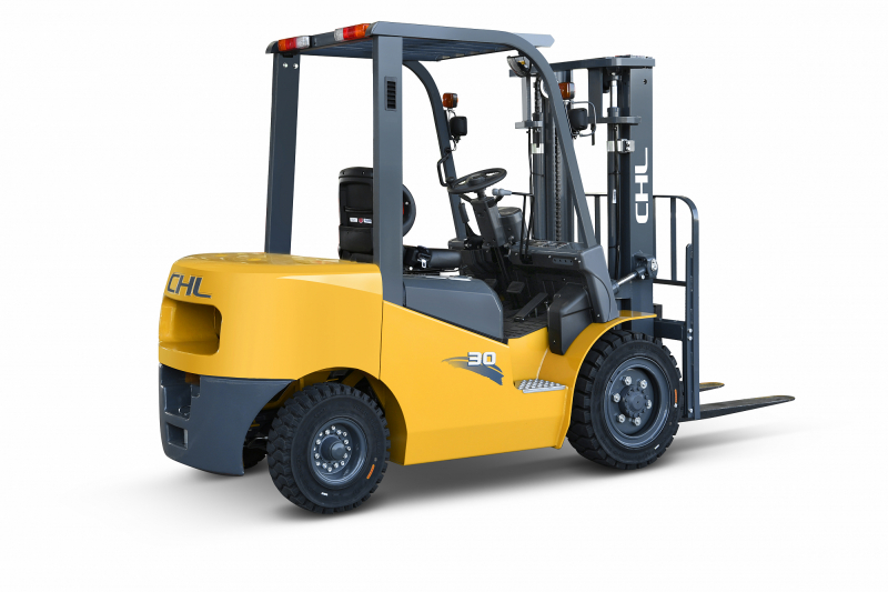 Автопогрузчик вилочный дизельный CHL CPCD30-M1K2C-S4S 4500 мм 3000 кг SS FFL Cabin с японским двигателем
