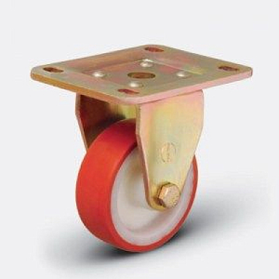 Колесо большегрузное полиуретановое ED02 ZBP ⌀ 200 неповоротное HV Market