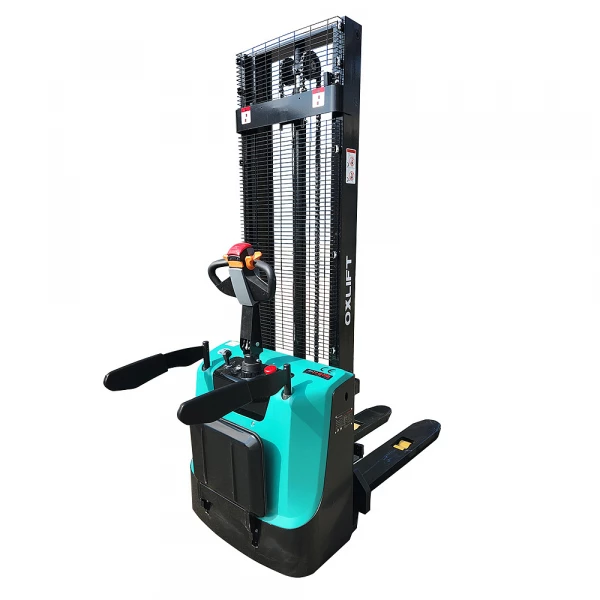 Самоходный штабелер OXLIFT BX20EL 3600 мм 2000 кг Li-ion с платформой для оператора