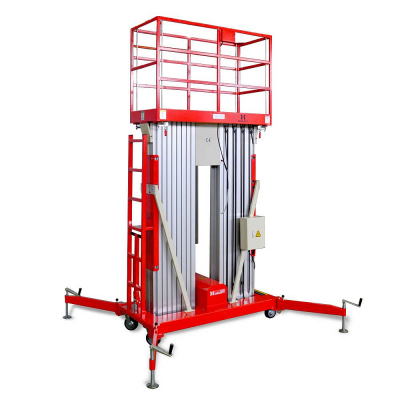 Телескопический двухмачтовый подъемник ZX-2-140 OXLIFT 14 м 200 кг HV Market