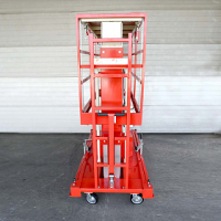 Телескопический двухмачтовый подъемник ZX-2-140 OXLIFT 14 м 200 кг HV Market