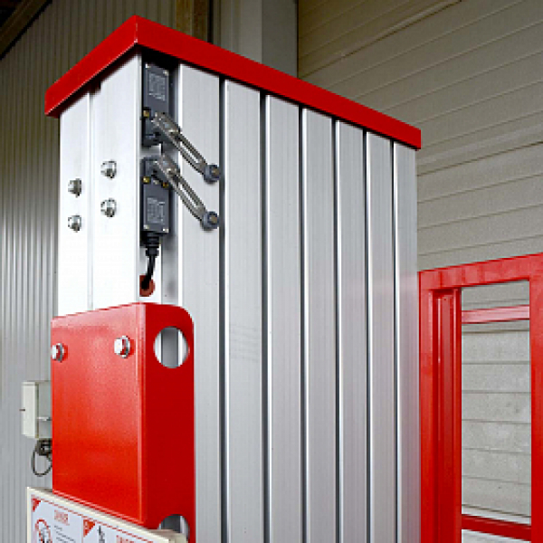 Телескопический одномачтовый подъемник ZX-1-100 OXLIFT 10 м 125 кг