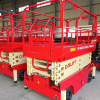 Ножничный подъемник QX-050-140 AC/DC OXLIFT 14000 мм 500 кг HV Market