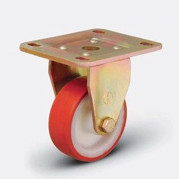 Колесо большегрузное полиуретановое неповоротное ED02 ZBP ⌀ 100