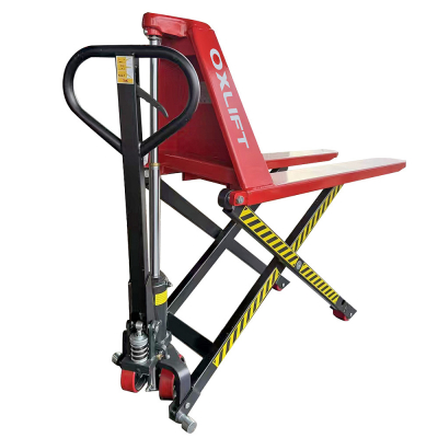 Ручная гидравлическая тележка с ножничным подъемом OXLIFT OXH15 800 мм 1500 кг