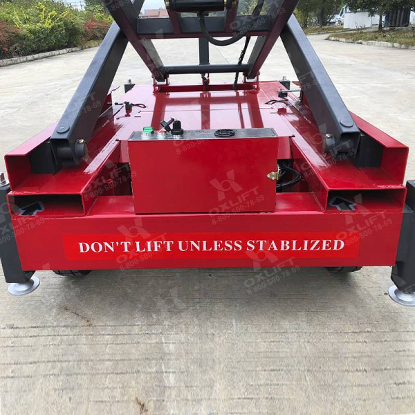 Самоходный ножничный подъемник QZ-030-039 OXLIFT 3900 мм 300 кг