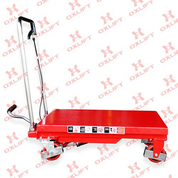 Гидравлический подъемный стол OX F-30 OXLIFT 300 кг 900 мм 815*500*50 мм