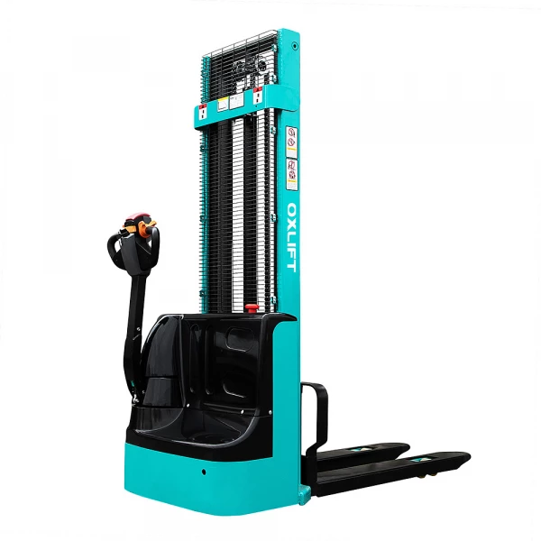 Самоходный штабелер OXLIFT AX12 2500 мм 1200 кг Li-ion