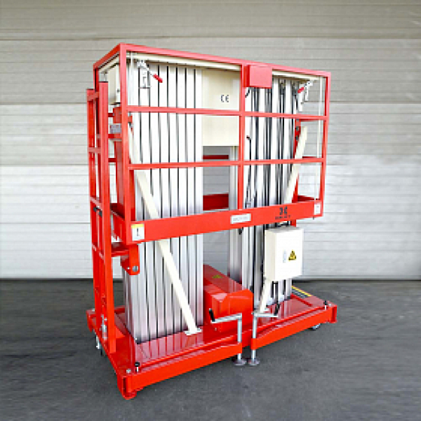 Телескопический двухмачтовый подъемник ZX-2-080 OXLIFT 8000 мм 200 кг