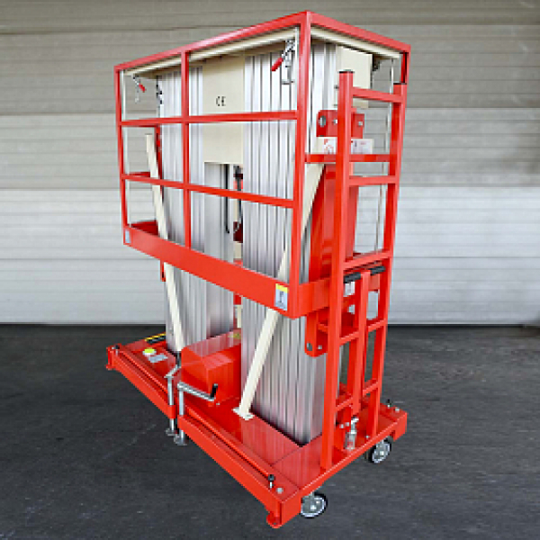 Телескопический двухмачтовый подъемник ZX-2-080 OXLIFT 8000 мм 200 кг