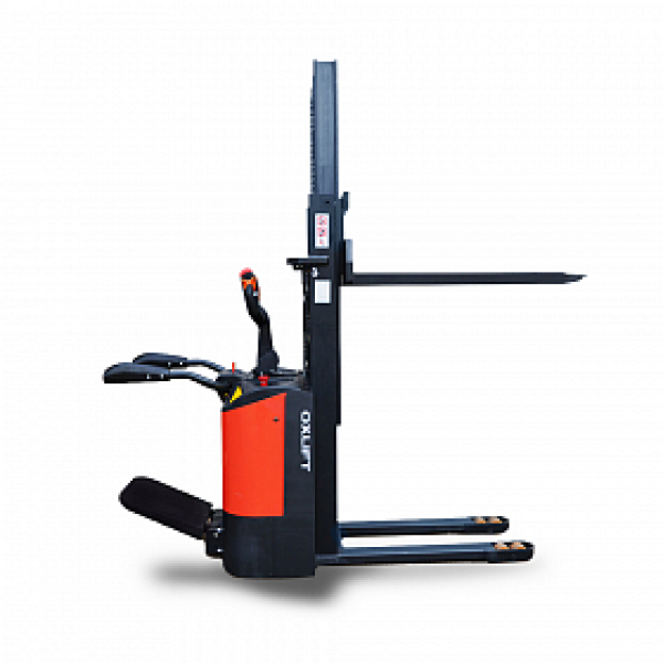 Самоходный штабелер OXLIFT BX1526E 2600 мм 1500 кг с платформой для оператора