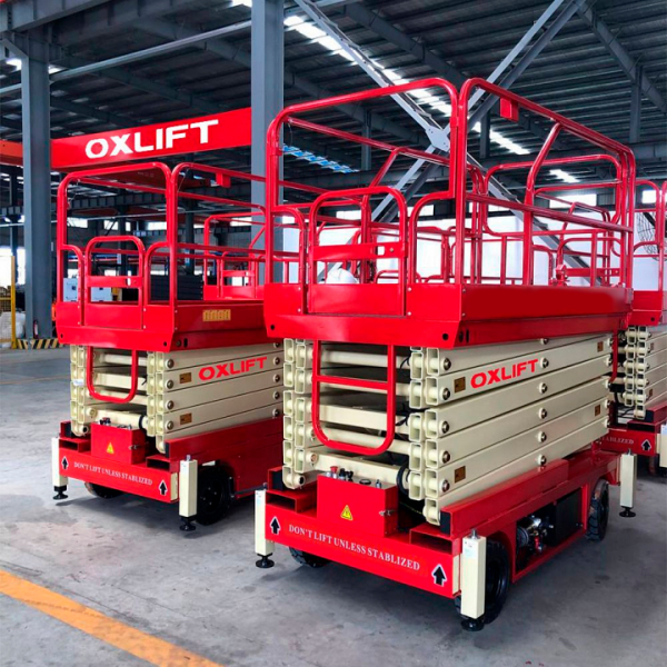 Ножничный подъемник QX-050-140 OXLIFT 14000 мм 500 кг