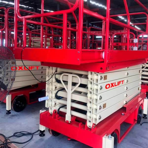 Ножничный подъемник QX-050-140 OXLIFT 14000 мм 500 кг